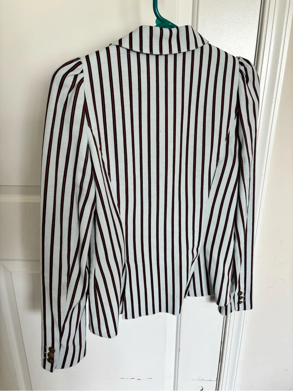 Smythe Blazer in Cricket Stripe
